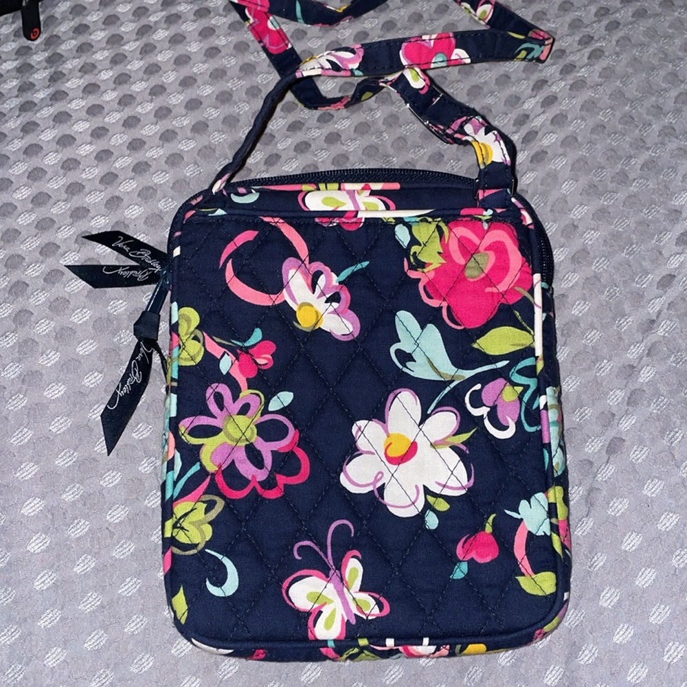 Mini Hipster Crossbody Bag Ribbons Pattern - Picture 4 of 5